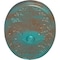 Ekena Millwork Madrid Ceiling Medallion, Hand-Painted Copper Green Patina, 24 3/4"W x 12 1/2"H x 1 3/4"P CM24X12MACGS - alternate 4